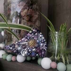 Colorful Beaded Decorative Piece